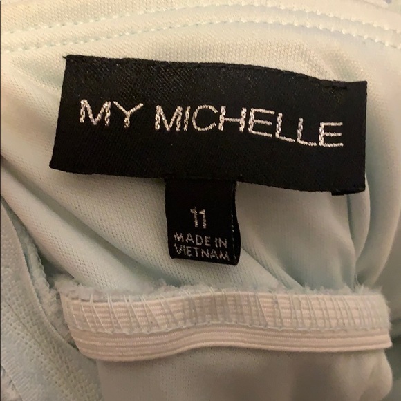 Mint green homecoming dress - Picture 7 of 7